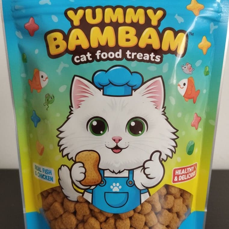 Yummy BamBam Cat treats